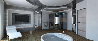 Nowoczesny salon kąpielowy