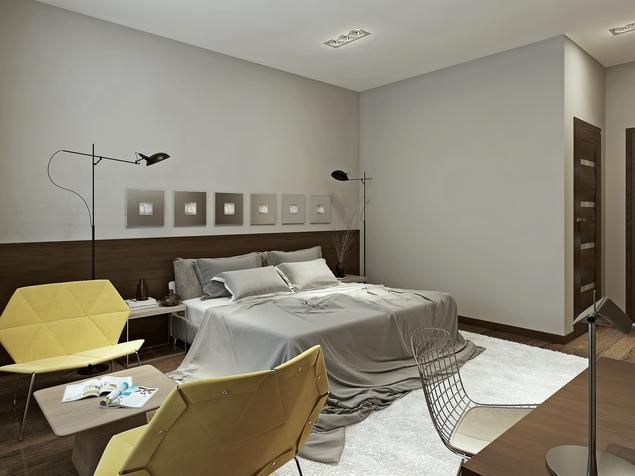 Projekt sypialni - styl nowoczesny i minimalizm