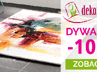 Promocja na dywany -10% w sklepie Dekoria.pl